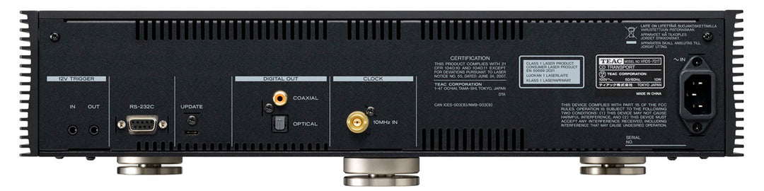 TEAC VRDS-701T CD-afspiller (Sort)