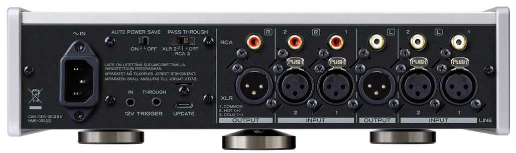 TEAC HA-507 Headphone and Preamplifier Silver