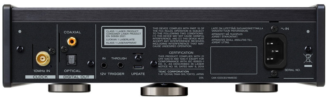 TEAC PD-507T CD Transport Black