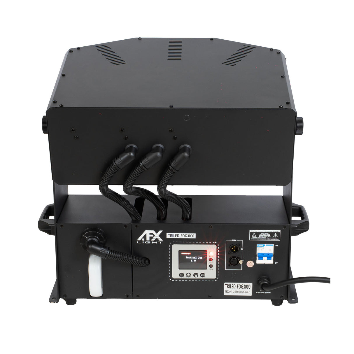 AFX TRILED-FOG3000 Røgmaskine MED 3 DYSER