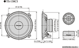 Pioneer TS-130Ci Bilhøjttaler (13cm, 5,25")