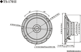 Pioneer TS-1701i Bilhøjttaler (17cm, 6,5")
