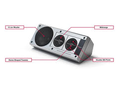 Pioneer TS-X40SXT Retro 3-vejs Hattehyldehøjttalere – 100W Max, 13 cm
