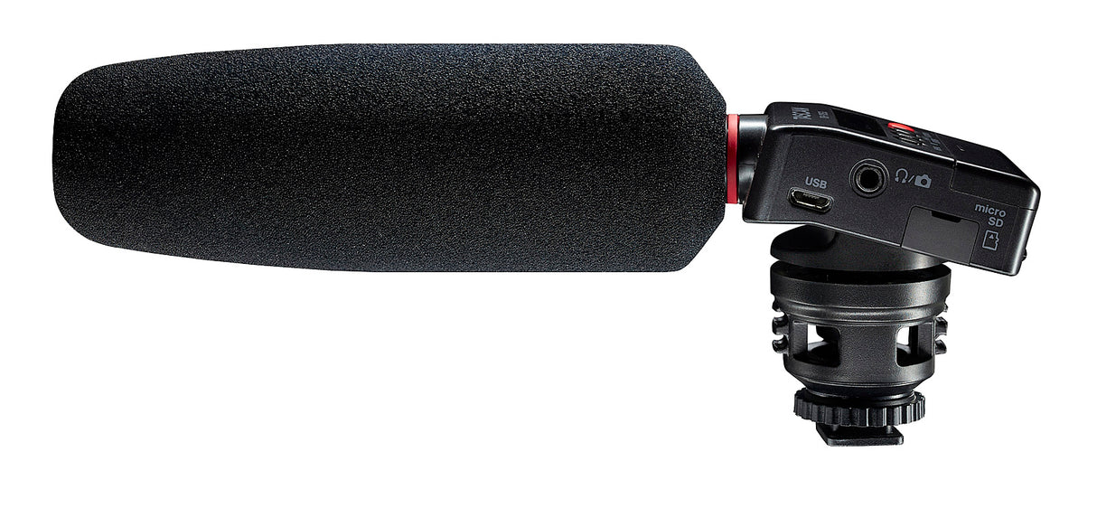 Tascam DR-10SG DSLR audiorecorder inkl. shotgun mikrofon