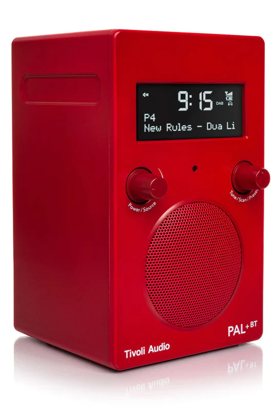Tivoli Audio PAL+DAB+Bluetooth Højtaler (Rød)