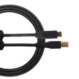 UDG Ultimate Audio Cable USB 2.0 C-B Sort Straight 1,5m