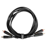 UDG Ultimate Audio Cable Set RCA - RCA Sort Straight 3m