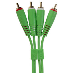 UDG Ultimate Audio Cable Set RCA - RCA Grøn Straight 3m