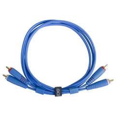 UDG Ultimate Audio Cable Set RCA - RCA Blå Straight 1,5m