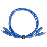 UDG Ultimate Audio Cable Set RCA - RCA Blå Straight 1,5m