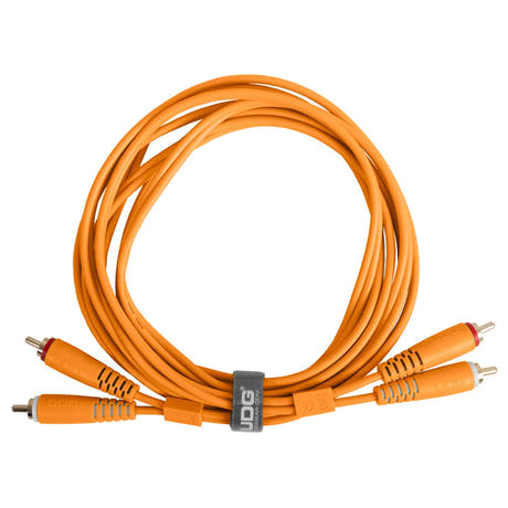 UDG Ultimate Audio Cable Set RCA - RCA Orange Straight 1,5m