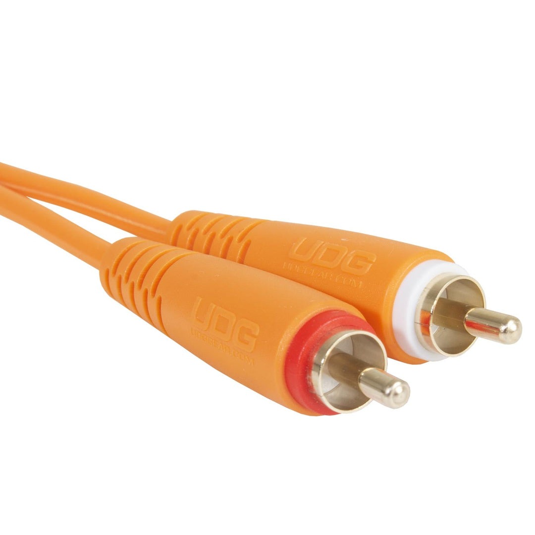UDG Ultimate Audio Cable Set RCA - RCA Orange Straight 3m
