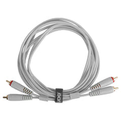 UDG Ultimate Audio Cable Set RCA - RCA Hvid Straight 3m