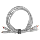 UDG Ultimate Audio Cable Set RCA - RCA Hvid Straight 3m