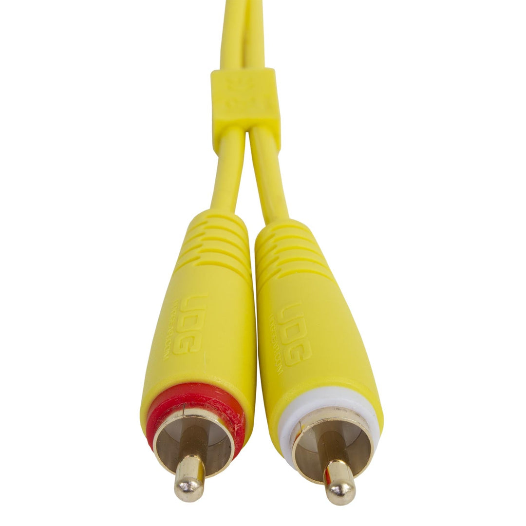 UDG Ultimate Audio Cable Set RCA - RCA Gul Straight 3m