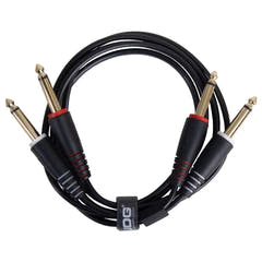 UDG Ultimate Audio Cable Set 1/4'' Jack-1/4'' Jack Sort Straight 3m