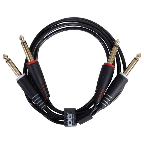 UDG Ultimate Audio Cable Set 1/4'' Jack-1/4'' Jack Sort Straight 3m