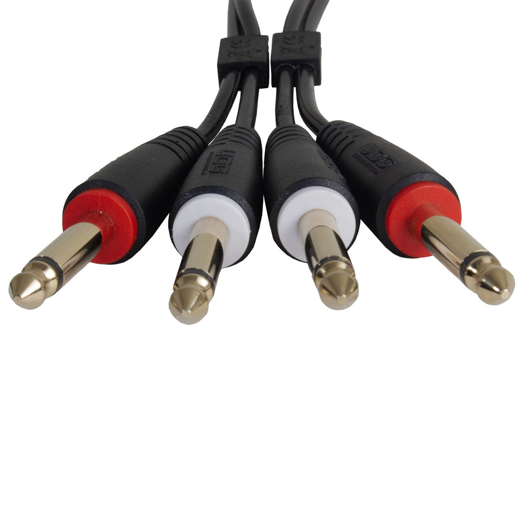 UDG Ultimate Audio Cable Set 1/4'' Jack-1/4'' Jack Sort Straight 3m