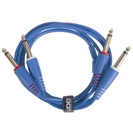 UDG Ultimate Audio Cable Set 1/4'' Jack-1/4'' Jack Blå Straight 1,5m