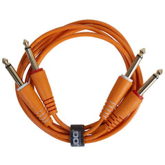 UDG Ultimate Audio Cable Set 1/4'' Jack-1/4'' Jack Orange Straight 1,5m