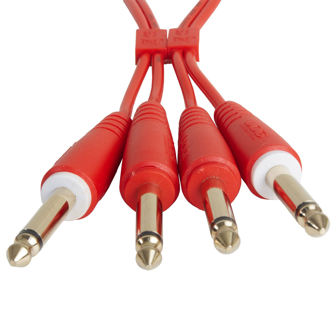 UDG Ultimate Audio Cable Set 1/4'' Jack-1/4'' Jack Rød Straight 1,5m
