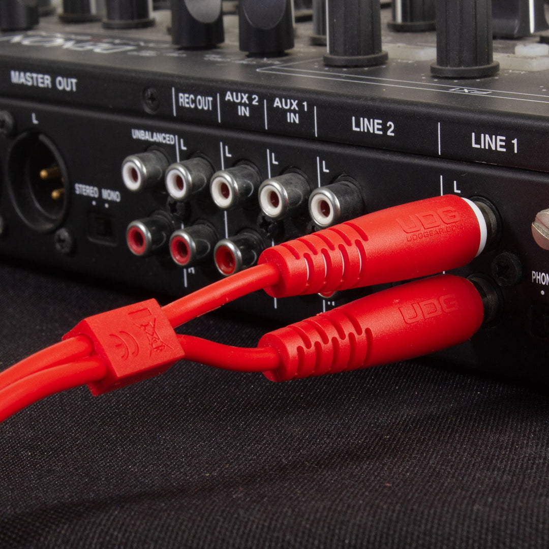 UDG Ultimate Audio Cable Set 1/4'' Jack-1/4'' Jack Rød Straight 1,5m