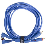 UDG Ultimate Audio Cable Set RCA Straight-RCA Angled Blå 3m