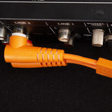 UDG Ultimate Audio Cable Set RCA Straight-RCA Angled Orange 3m