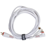 UDG Ultimate Audio Cable Set RCA Straight-RCA Angled Hvid 3m