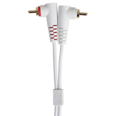 UDG Ultimate Audio Cable Set RCA Straight-RCA Angled Hvid 3m