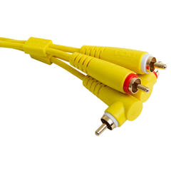 UDG Ultimate Audio Cable Set RCA Straight-RCA Angled Gul 3m