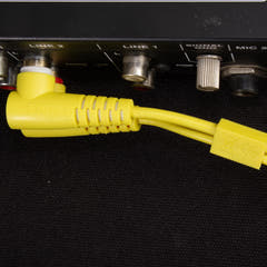 UDG Ultimate Audio Cable Set RCA Straight-RCA Angled Gul 3m