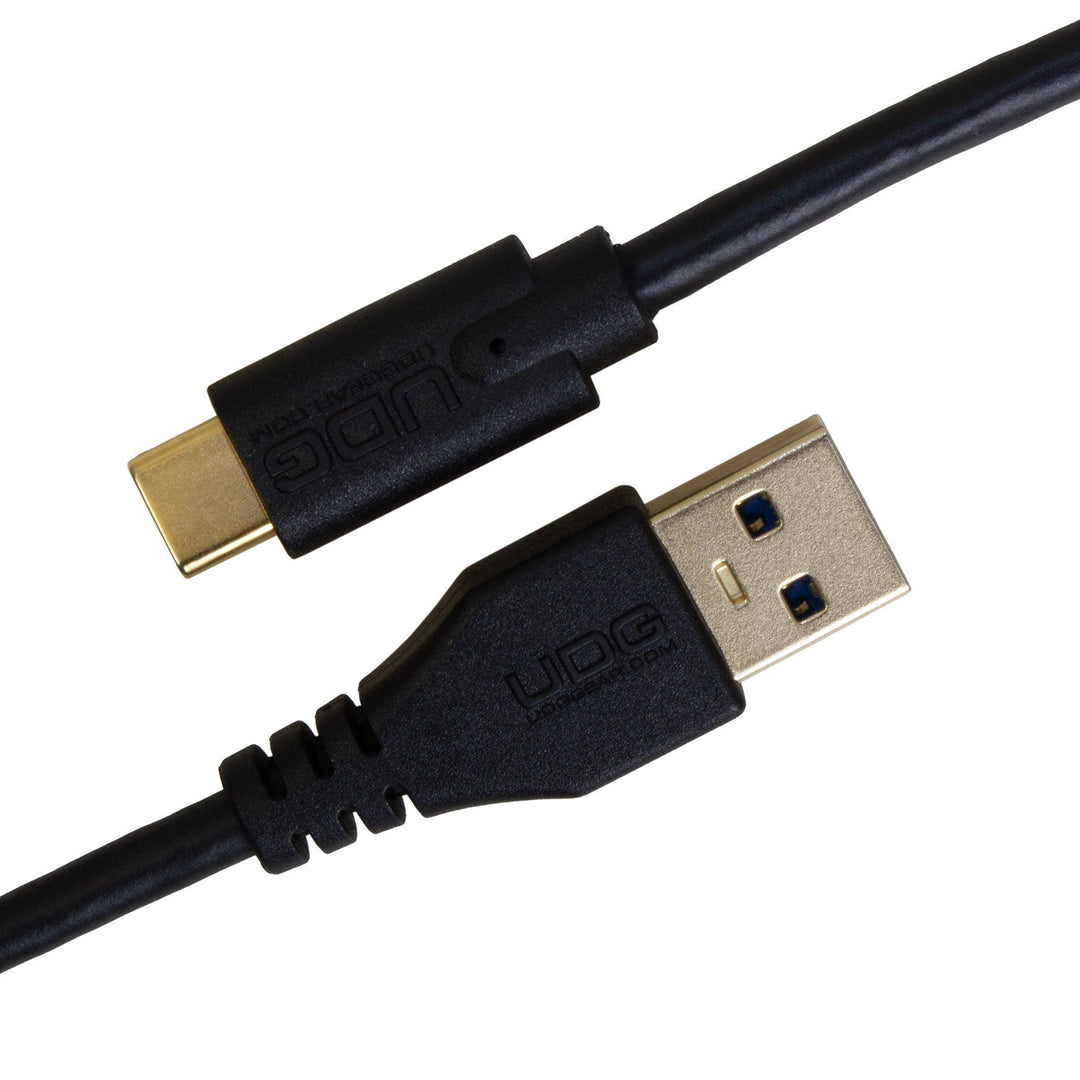 UDG Ultimate Cable USB 3.2 C-A Sort Straight 1,5m