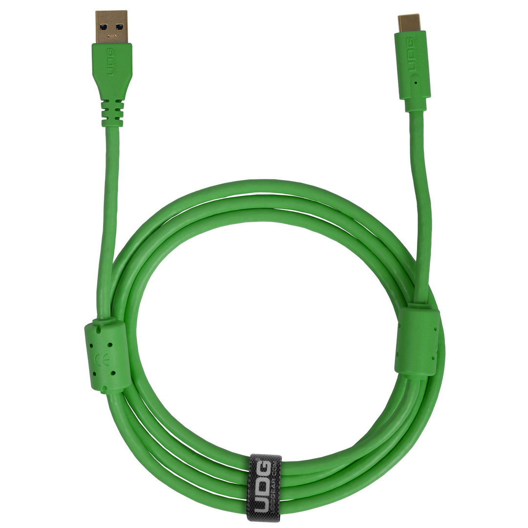 UDG Ultimate Cable USB 3.2 C-A Grøn Straight 1,5m