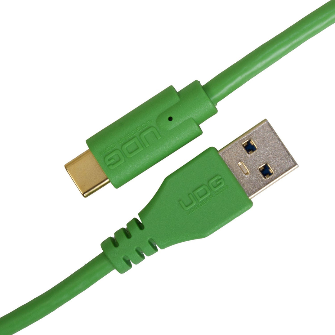 UDG Ultimate Cable USB 3.2 C-A Grøn Straight 1,5m