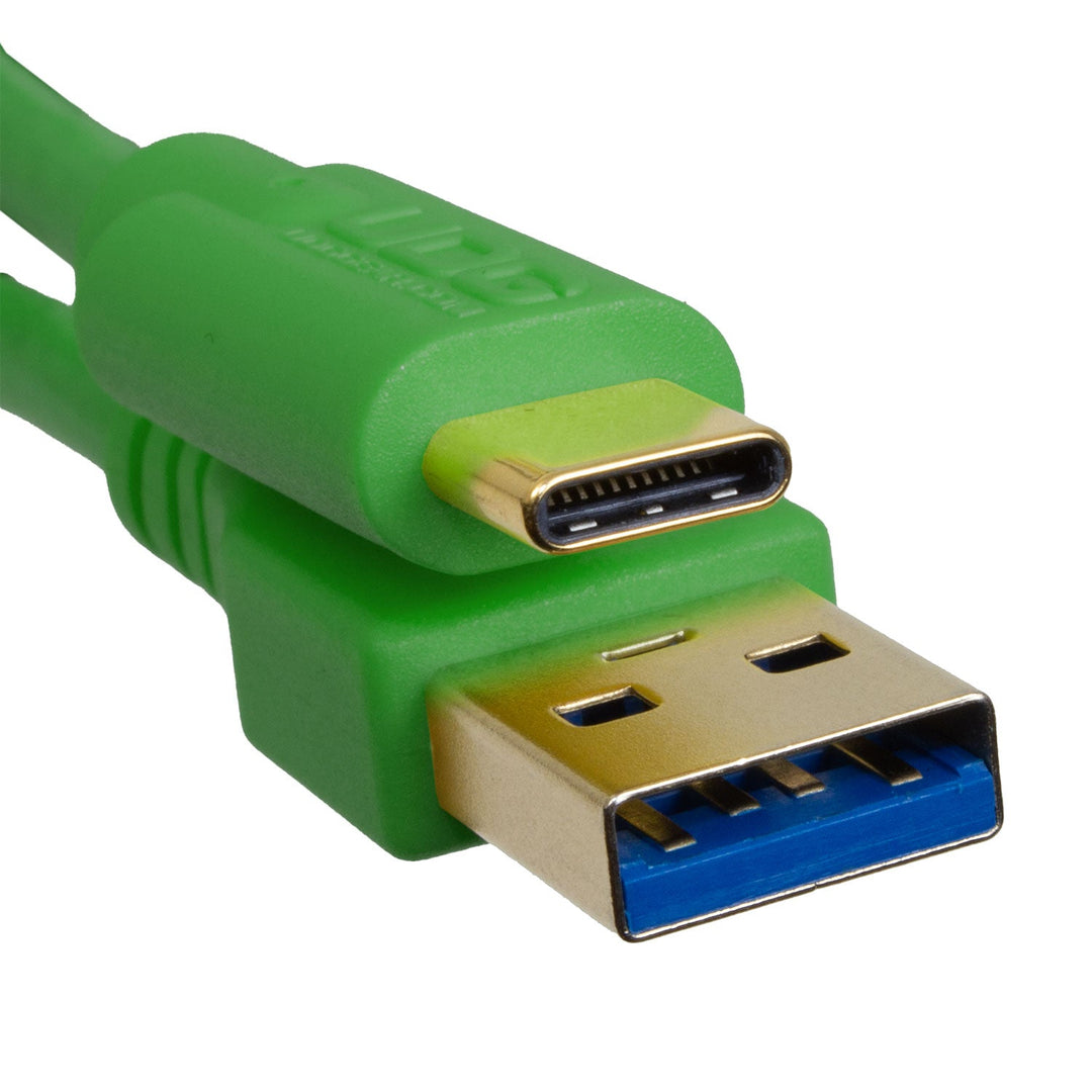UDG Ultimate Cable USB 3.2 C-A Grøn Straight 1,5m