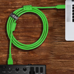 UDG Ultimate Cable USB 3.2 C-A Grøn Straight 1,5m
