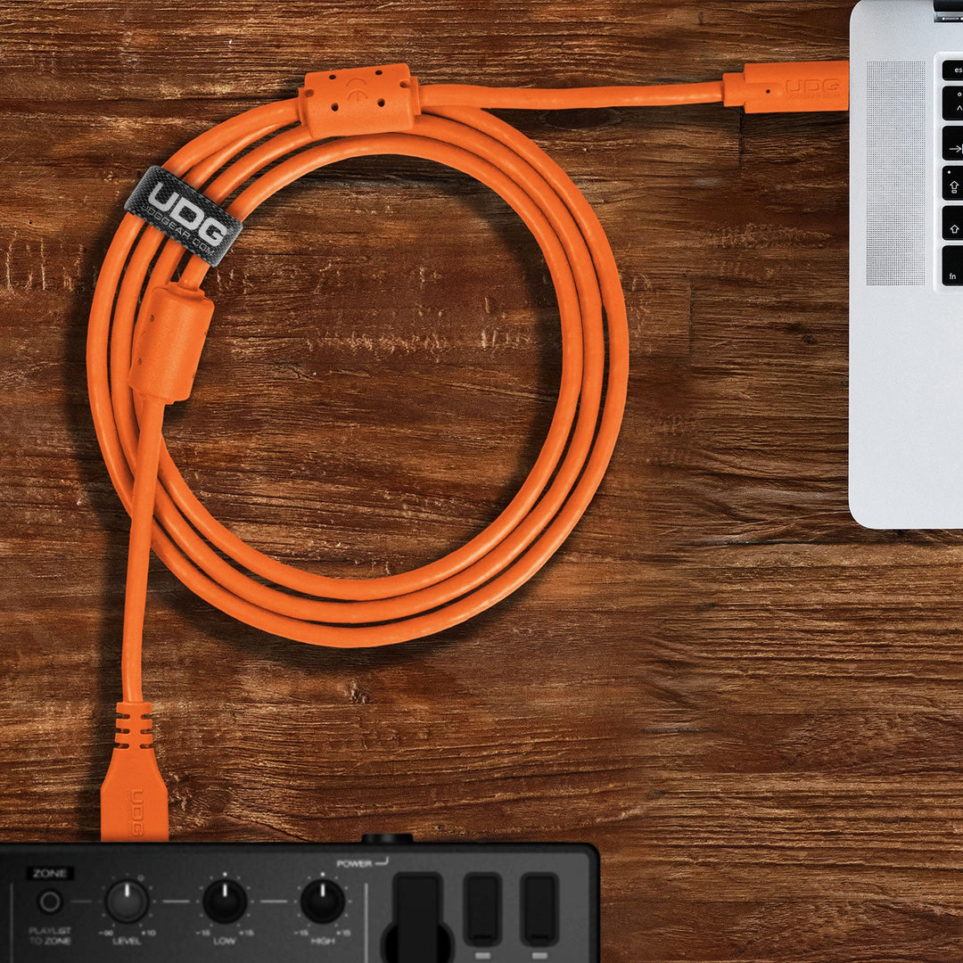 UDG Ultimate Cable USB 3.2 C-A Orange Straight 1,5m