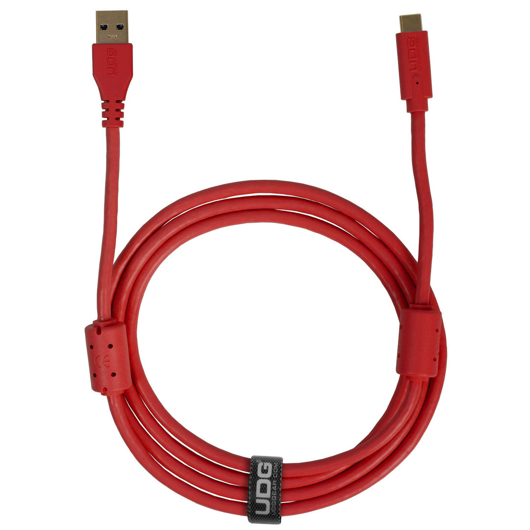 UDG Ultimate Cable USB 3.2 C-A Rød Straight 1,5m
