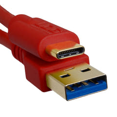 UDG Ultimate Cable USB 3.2 C-A Rød Straight 1,5m
