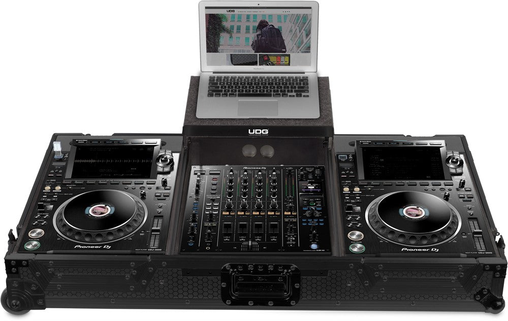 UDG Ultimate Flight Case Pioneer CDJ-3000/A9 Blk Plus