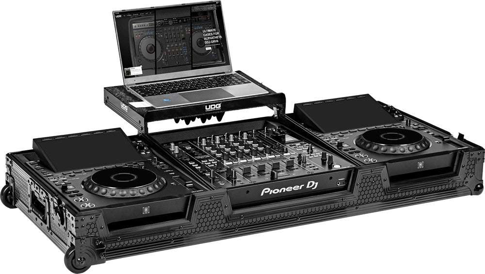 UDG Ultimate Flight Case Set AlphaTheta CDJ-3000X/DJM-A9 Sort Plus (L&W)