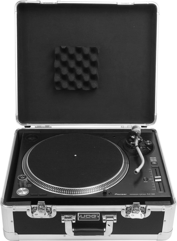 UDG Ultimate Pick Foam Flight Case Multi Format Turntable Sølv