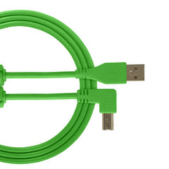 UDG Ultimate Audio Cable USB 2.0 A-B Grøn Angled 3m