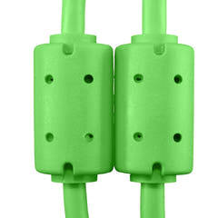UDG Ultimate Audio Cable USB 2.0 A-B Grøn Angled 3m