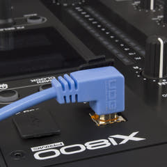 UDG Ultimate Audio Cable USB 2.0 A-B Blå Angled 1m