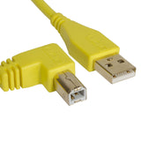 UDG Ultimate Audio Cable USB 2.0 A-B Gul Angled 1m