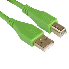 UDG Ultimate Audio Cable USB 2.0 A-B Grøn Straight 2m