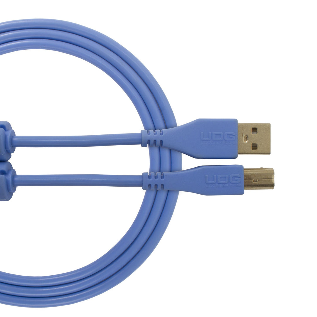 UDG Ultimate Audio Cable USB 2.0 A-B Blå Straight 2m