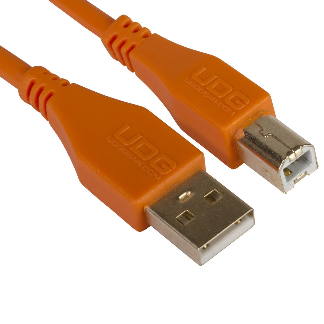 UDG Ultimate Audio Cable USB 2.0 A-B Orange Straight 3m